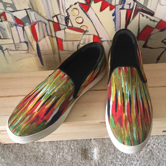 ❤HostPick X2💚Celine Multicolor Flat Sneakers - Picture 5 of 9